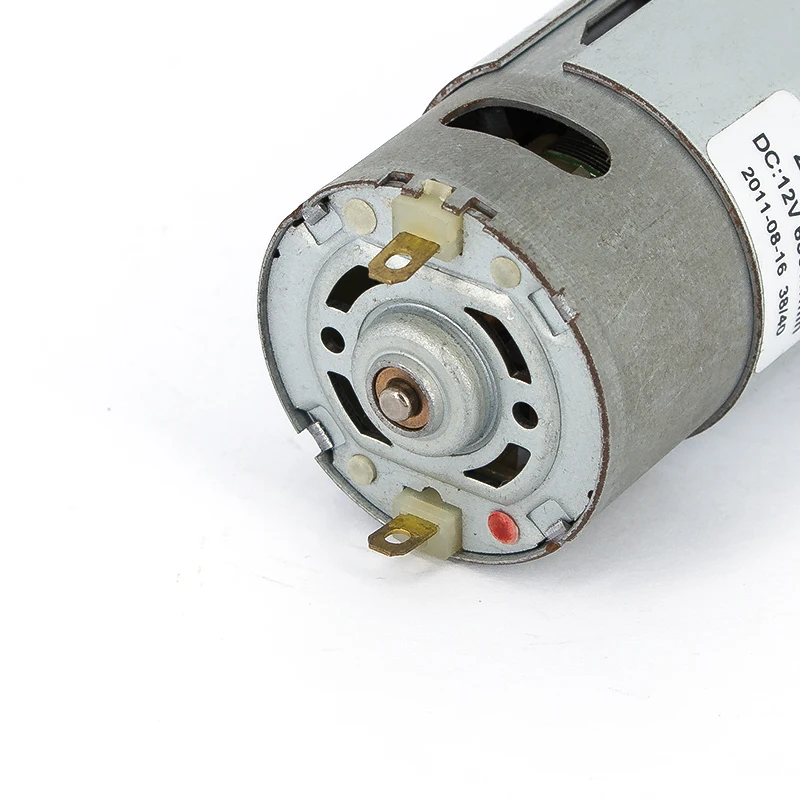 1PCS Electric Power Geared Motor 2 Terminals 7mm Shaft 4mm Female Thread Fixed | Обустройство дома