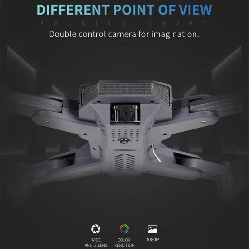 Квадрокоптер Visuo XS816 RC Дрон 4 K Дроны с K/720 P двойной камерой оптический поток