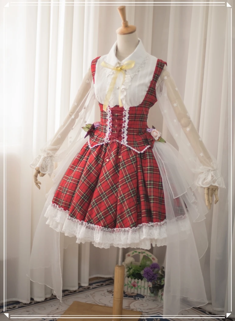 Женское платье в стиле аниме Touhou Project Kazami Yuuka Lolita костюм для косплея любого