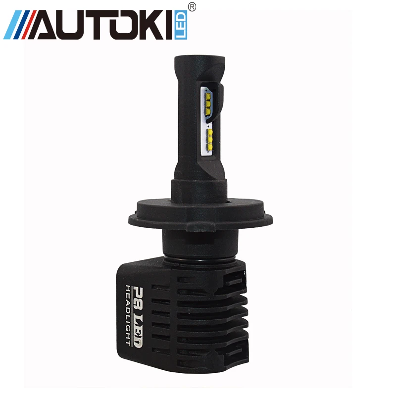 Светодиодный фонарь Autoki P8 5202 D1 D2 D3 D4 H15 H8 H9 H11 H16 HB3 H10 9005 HB4 9006 H7 9012 3000K 4000K 5000K 6000K 5000