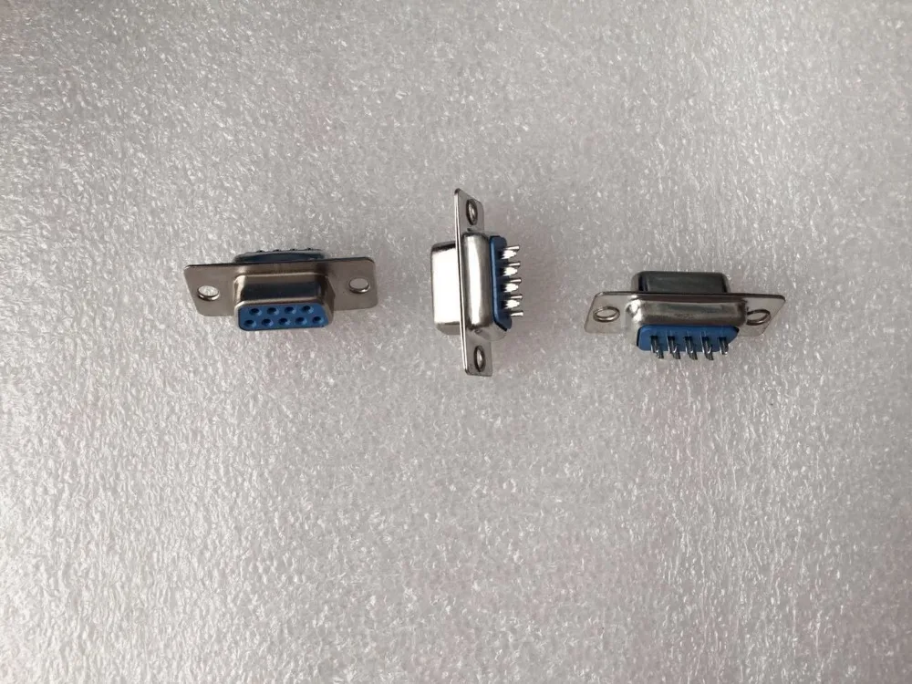 20 шт. 9 Pin D SUB женский DB9F разъем типа припоя DB9|connector sensor|db9 converterdb9 connector male |