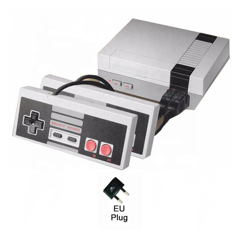 EU Классическая Мини игровая консоль NES tv 8 бит Ретро видео игровая консоль встроенные 620 игр AV Ручной игровой плеер семейный отдых - Цвет: EU