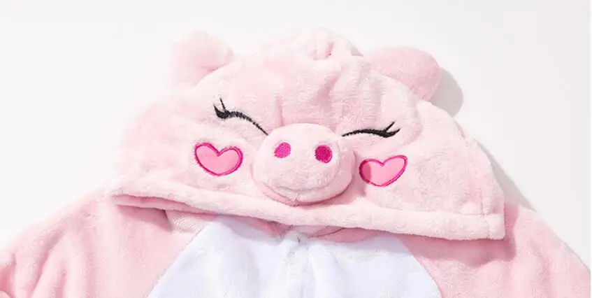 Пижамы с животными для взрослых наборы свинья 2019 пижамы рисунками животных