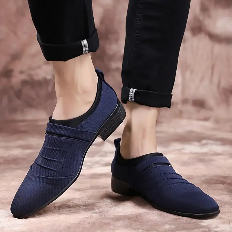 ZYYZYM Fashion Trend Men Shoes Breathable Casual Comfortable Slip on Massage large size | Обувь