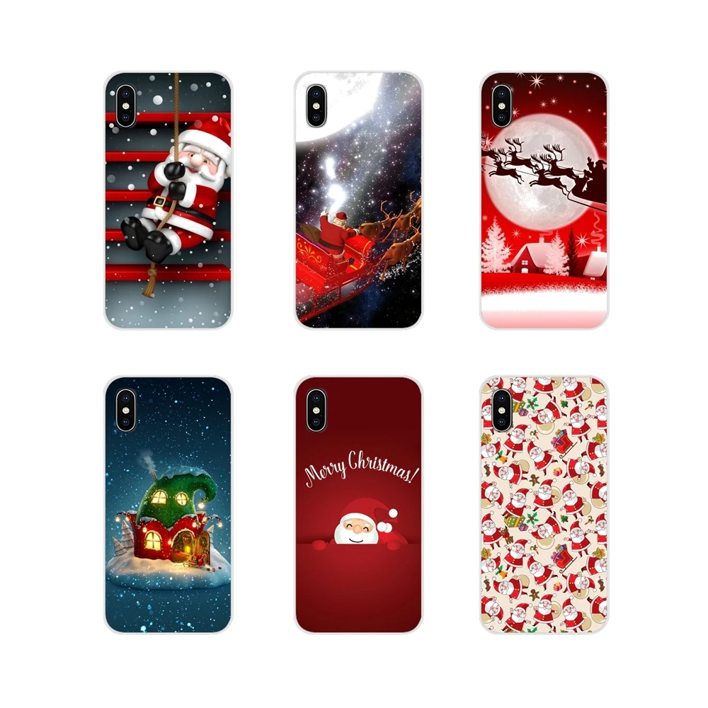 Прозрачные мягкие чехлы Happy Christmas чехол для Xiaomi Redmi Note 6A MI8 Pro S2 A2 Lite Se MIx 1 Max 2 3 Oneplus 6T |