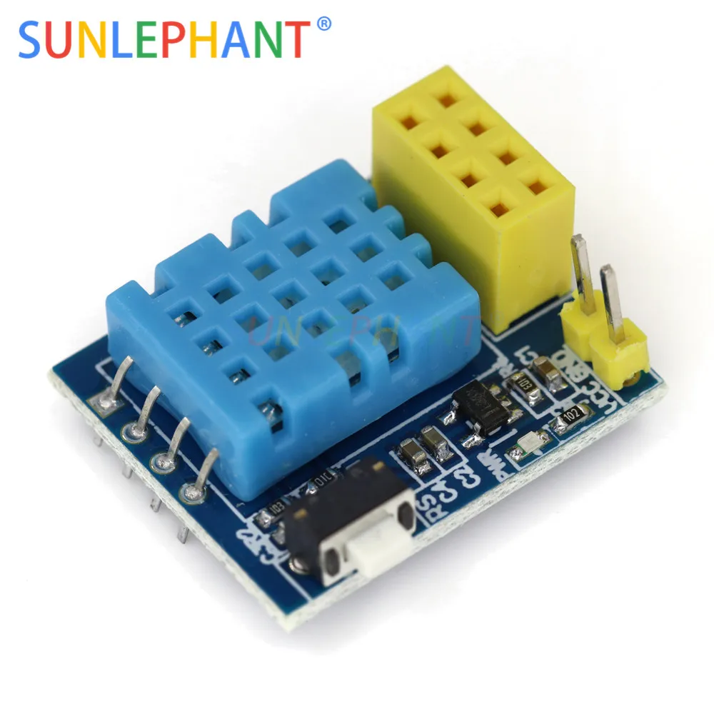 ESP8266 ESP 01 DHT11 модуль датчика температуры и влажности WIFI Smart Home IOT DIY Kit|Интегральные