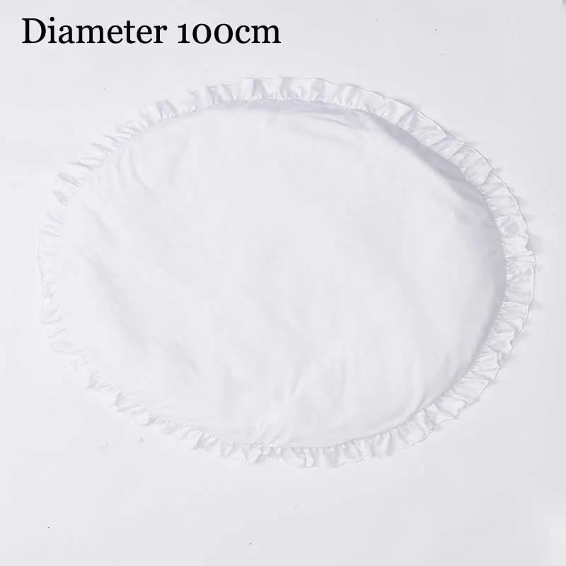 white 100cm Портативная детская подстилка для кошек гнездо бионическая Колыбель Съемная детская кроватка для новорожденного путешествия люлька 0-12 месяцев - Цвет: white 100cm