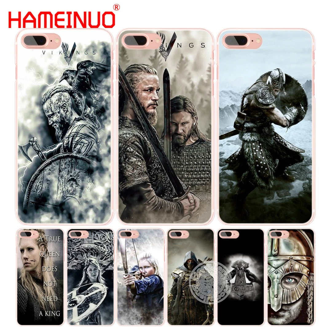 HAMEINUO Викинги Ragnar Lothbrok 5 Чехол для мобильного телефона iphone 6 4 4s 5s SE 5c 6s 7 8 plus X|case for