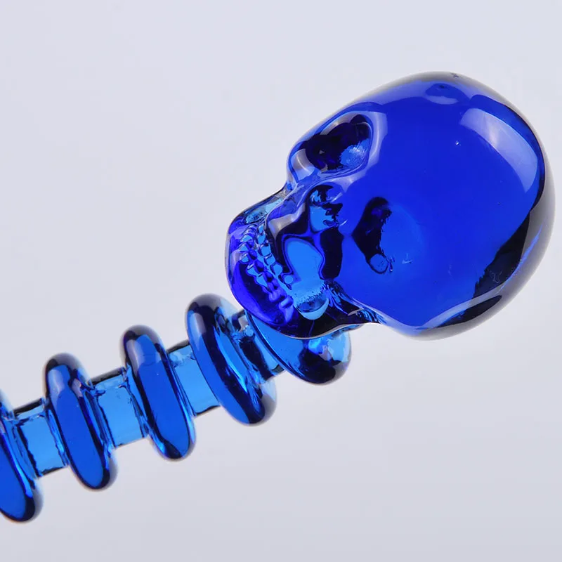 Стеклянный инструмент с черепом от производителя красочные аксессуары для