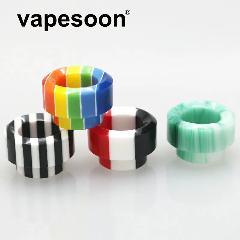 

10PCS VapeSoon Drip Tip 810 Mouthpiece E-Cigarettes Resin Drip Tip Wide Bore Fit For TFV12 Prince,X-BABY,V8 BIG BABY Atomizer