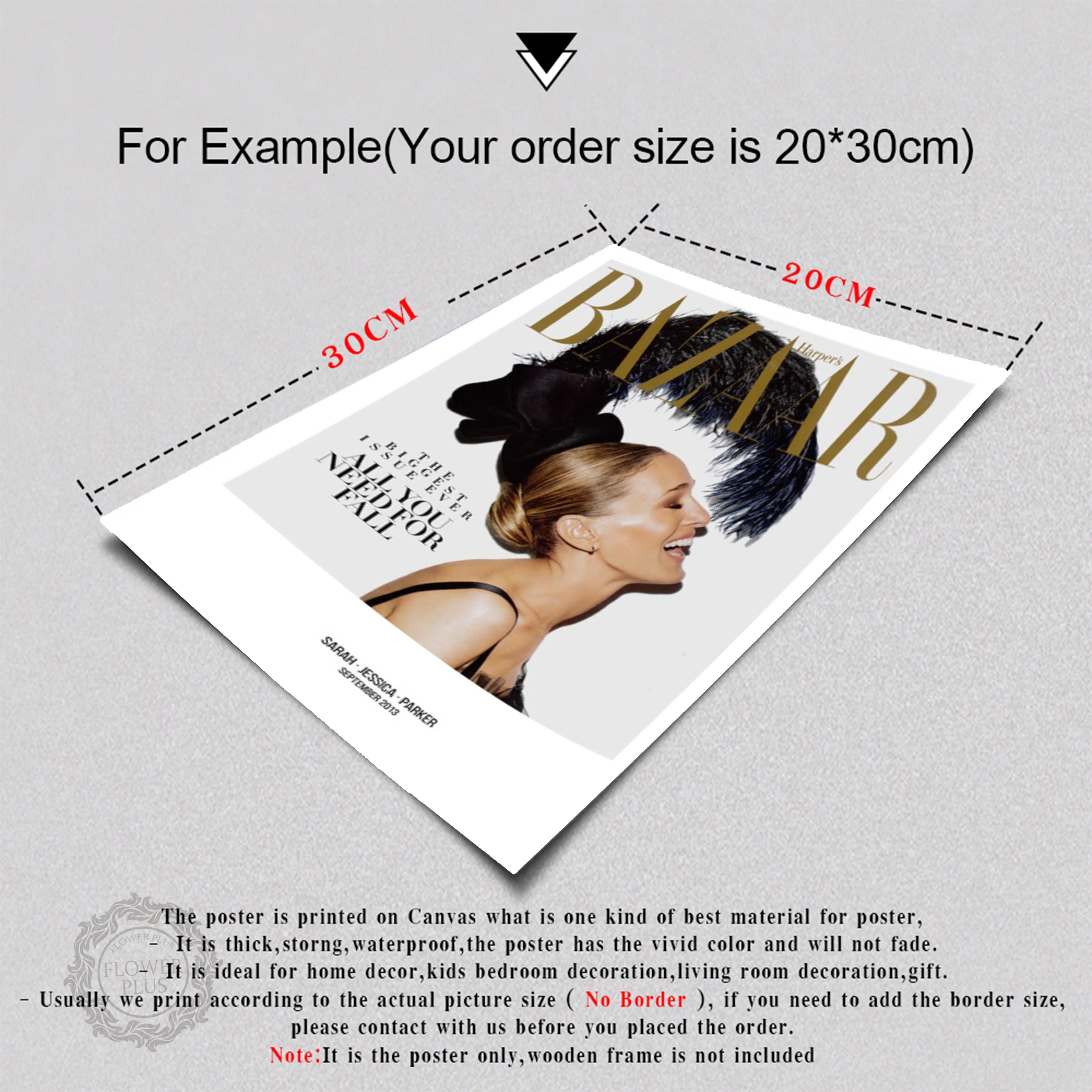 

Sarah Jessica Famous Model Wall Art Canvas Painting Nordic Posters And Pop Art Magazine Wall Pictures Room Salon quadro cuadros