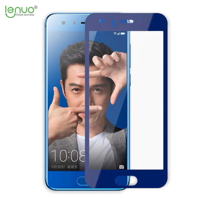 Lenuo Закаленное стекло Фильм для Huawei Honor 9 Full Screen Protector взрывозащищенные Плёнки