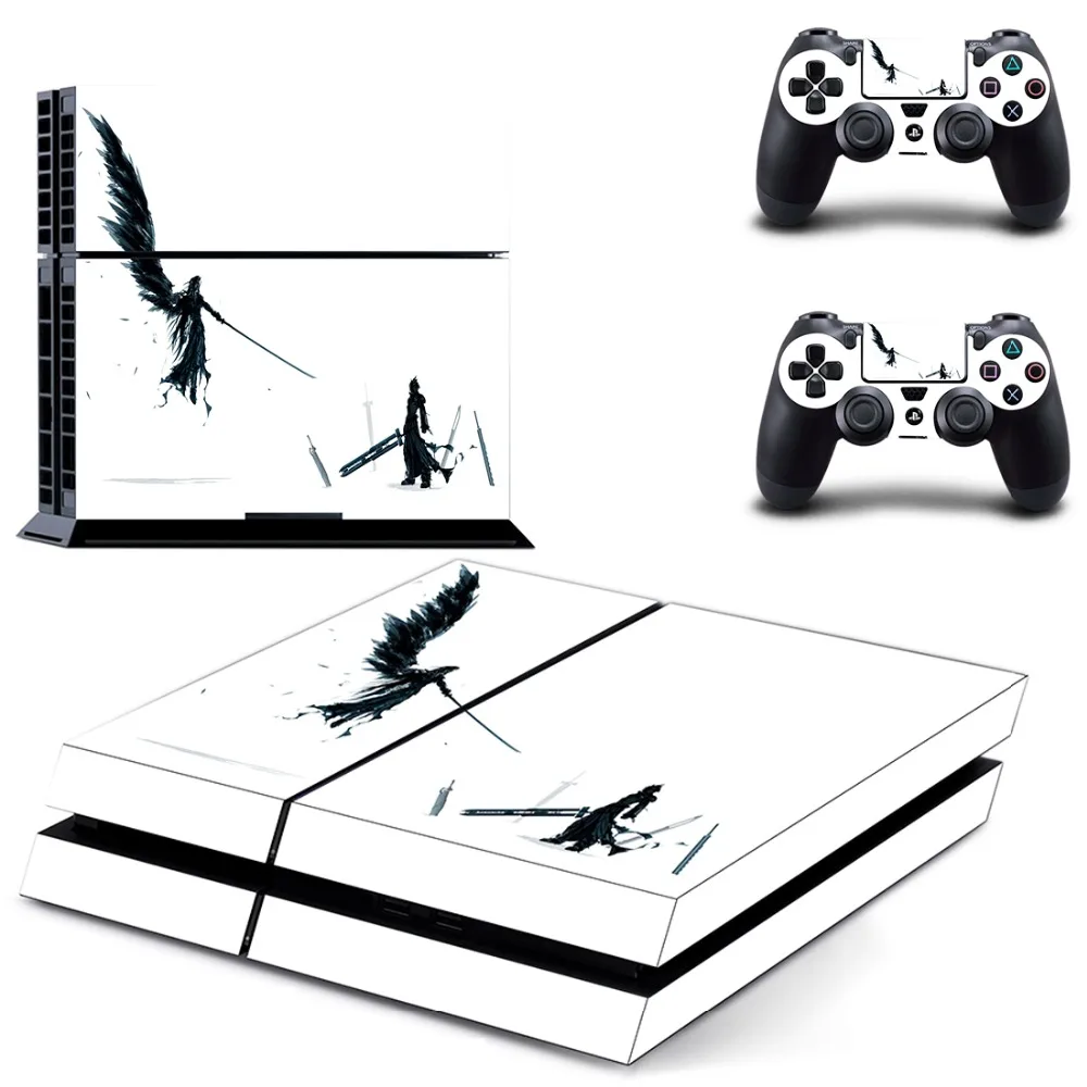 Игра Final Fantasy PS4 наклейка на кожу Виниловая для Sony Playstation 4 консоль и 2 контроллера |