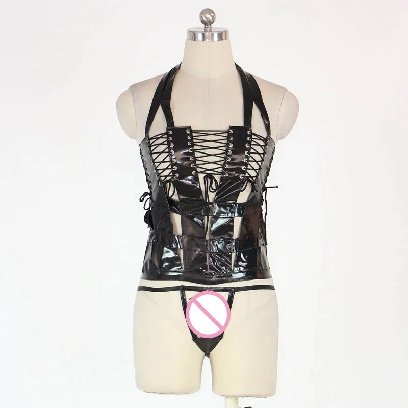 Женское кружевное нижнее белье виниловое | Тематическая одежда и униформа