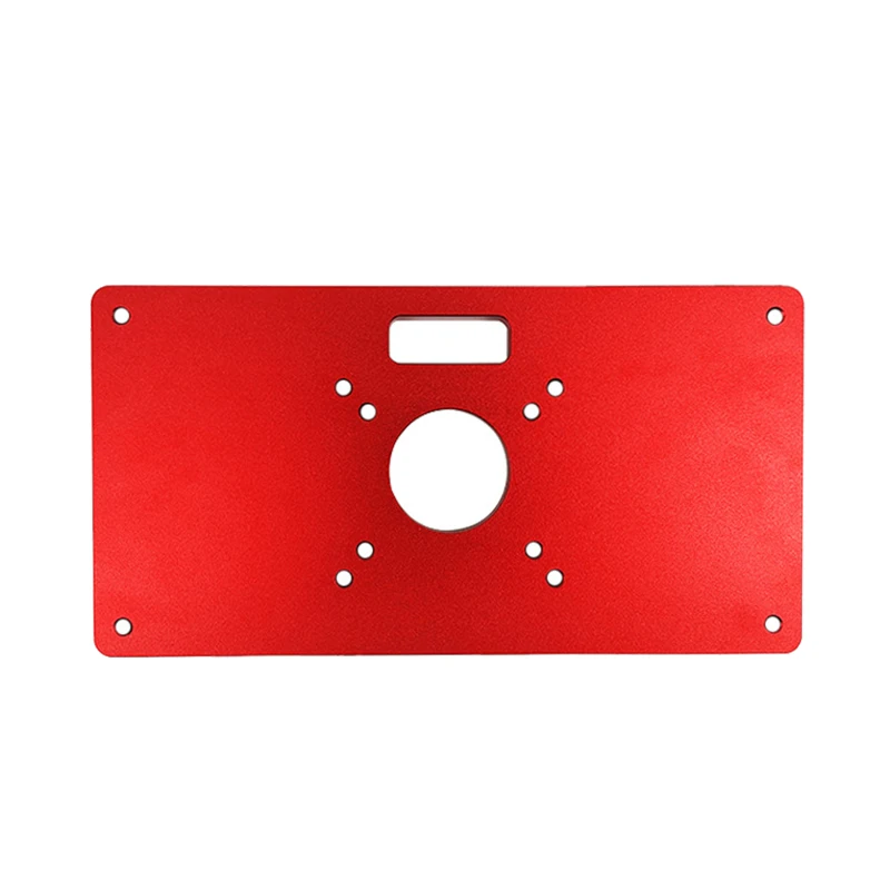RT0700C universal 2 in 1 Aluminum Router Table Insert Plate Router Table Plate for Woodworking Benches