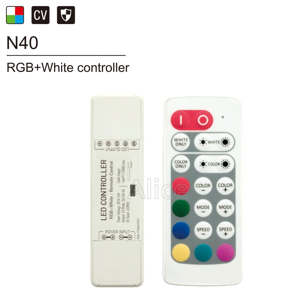 Новый DC5 24V Одноцветный/CCT/RGB/RGBW беспроводной Радиочастотный пульт дистанционного