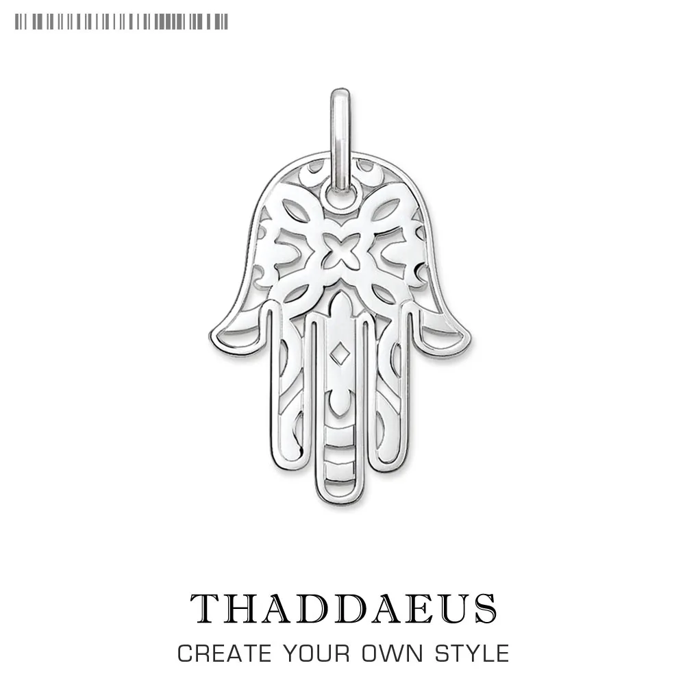 Подвеска рука Фатимы ювелирные украшения из серебра 2019 пробы в европейском стиле