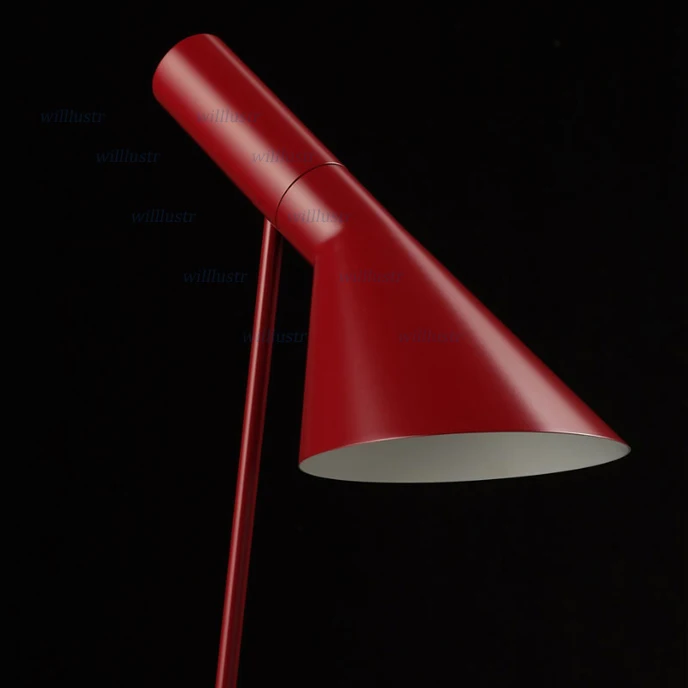 Напольная Лампа в скандинавском стиле современный металлический светильник