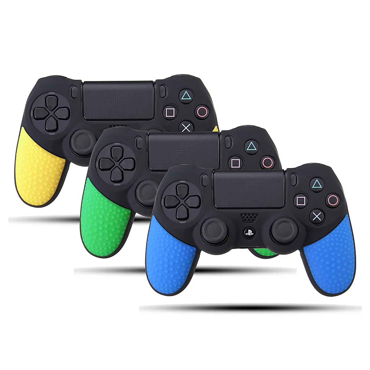 Для SONY для Playstation 4 PS4 3 цвета силиконовый чехол Защитная кожа для Dualshock 4 игровой контроллер защитный прочный