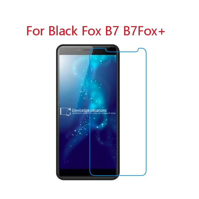 Защитное стекло для экрана Black Fox B7 B7Fox + пленка из закаленного стекла телефона plus