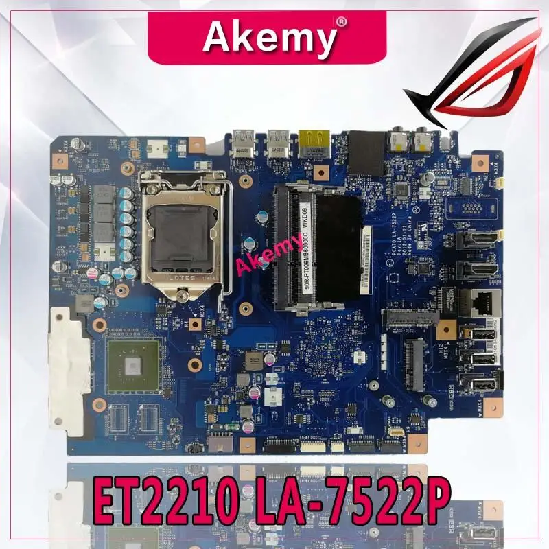 Akemy оригинальная универсальная материнская плата для For Asus ET2210I ET2210 LA 7522P 100% ТЕСТ