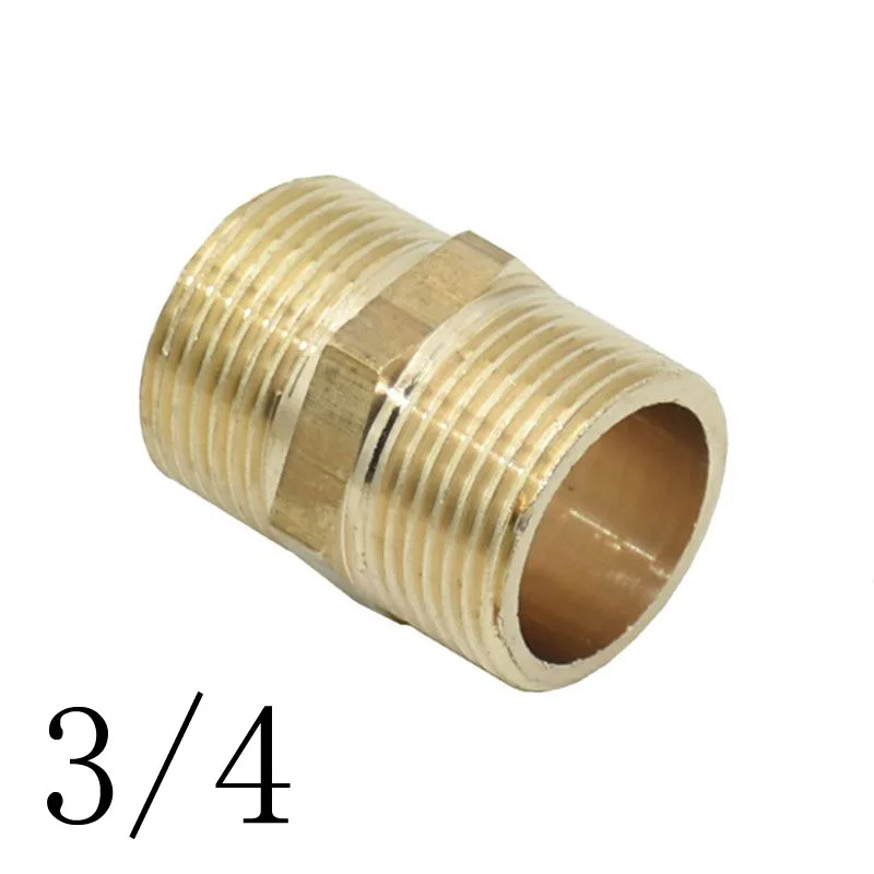 G3I4 1/2 3/4 " латунные металлические резьбовые штекерные соединители G1/2 G3/4 G1 медь 2 способа ремонта резьбы соединения расширенные ремонтные соединения 1 шт - Цвет: G3I4