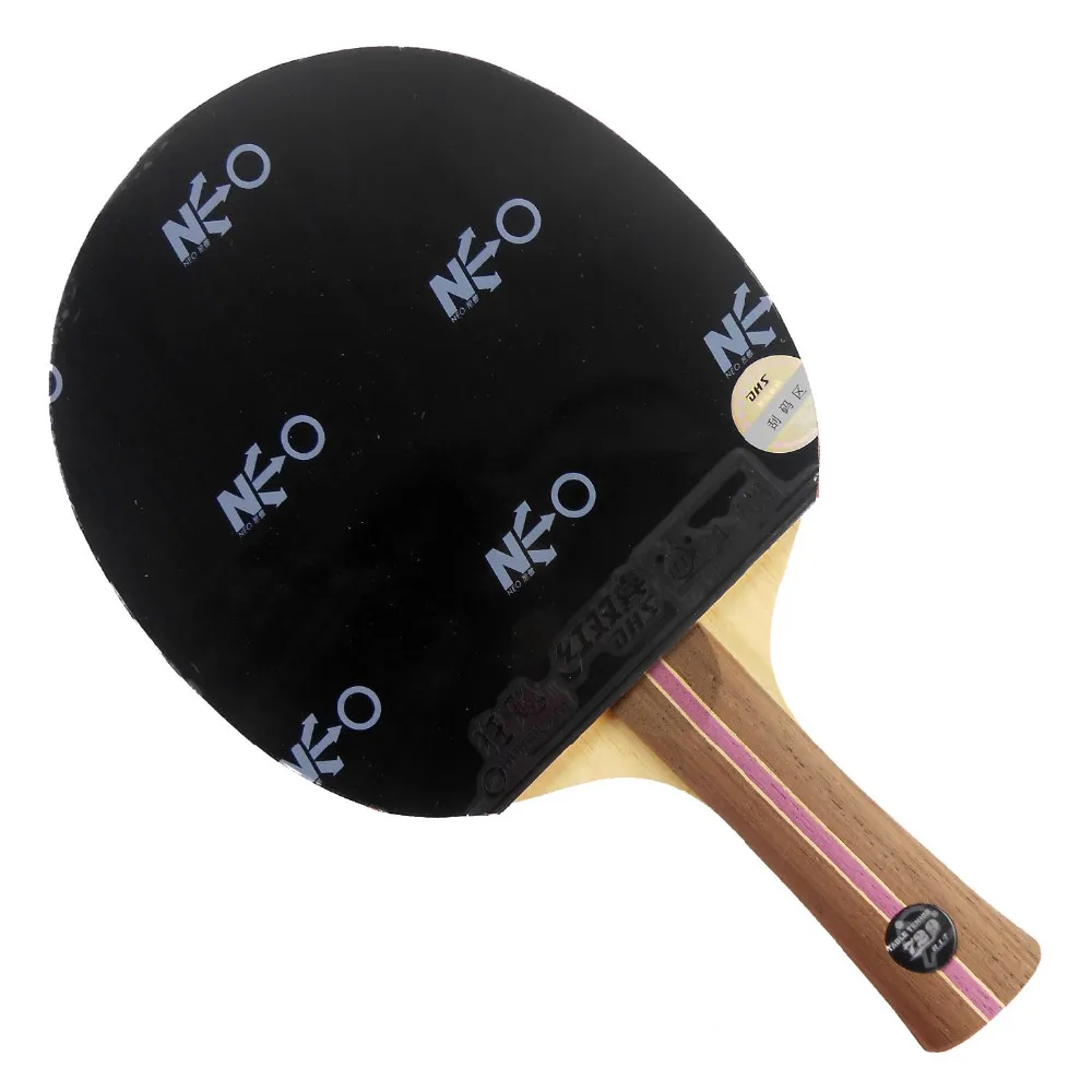 Pro Настольный теннис Combo Paddle/ракетка: ритк 729 F 1 (Shakehand) с 2x DHS NEO Hurricane 3 Shakehand длинной