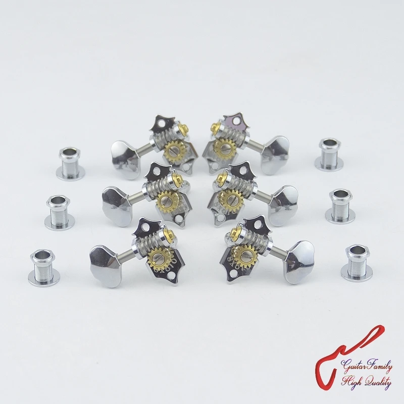 Оригинальный комплект L3 + R3 GOTOH 1 гитарные головки с открытым механизмом тюнеры