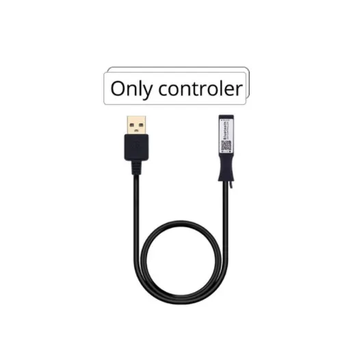 only controller 5 V USB мощный светодиодный светильник PC RGB Bluetooth SMD 5050 DC 5 V Wifi Светодиодная лента для телевизора с подсветкой Wifi Bluetooth контроллер - Испускаемый цвет: only controller