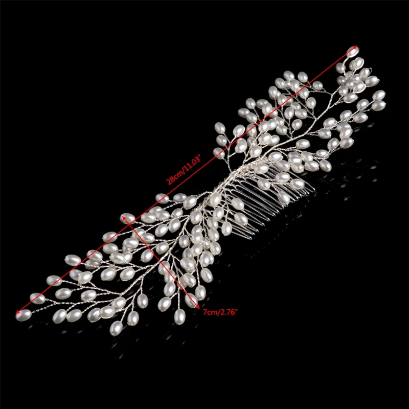 JAVRICK свадебная тиара с искусственным жемчугом для девочек головной убор повязка