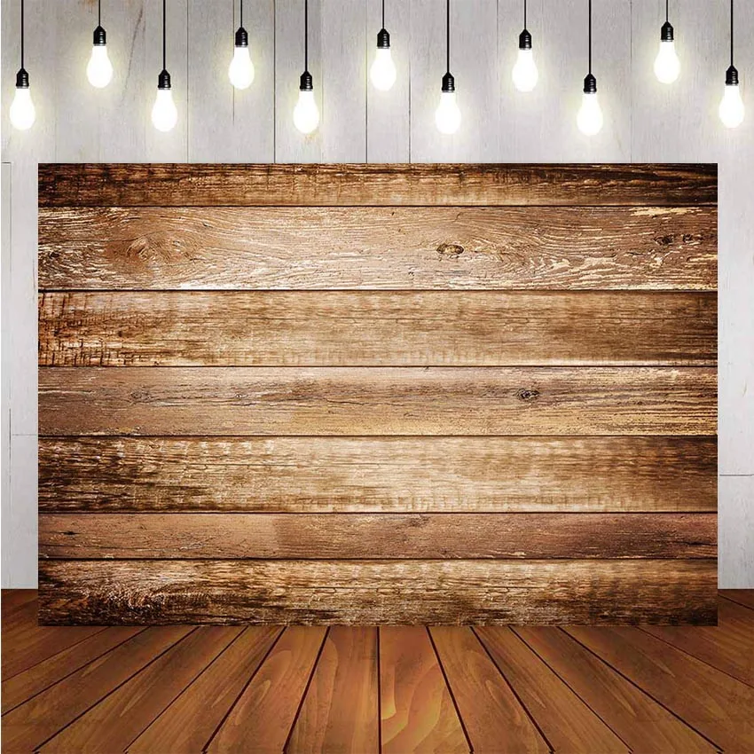 

Mehofond Wood Floor Backdrop white wooden wall photography Background Photo studio Banner Props Photo Booth Props