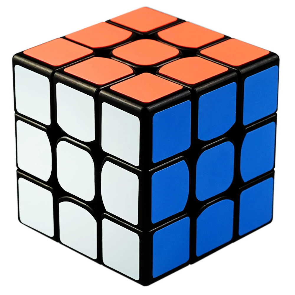 5 7 см Профессиональный скоростной YJ волшебный куб 3*3*3 на 3x3x3 головоломка Cubo Megico
