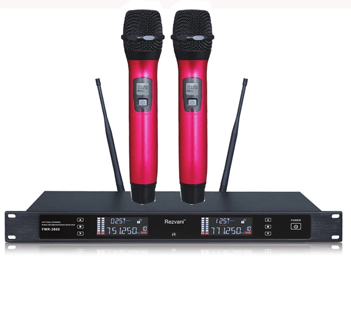 740-790 МГц FMR-3800 enping 4 цвета DJ открытый караоке KTV беспроводной микрофон звуковая система аудио оборудование УВЧ беспроводной микрофон - Цвет: FMR380003