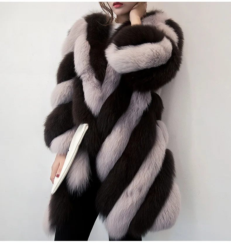 Роскошные женские куртки из искусственного меха новая зимняя куртка меховое