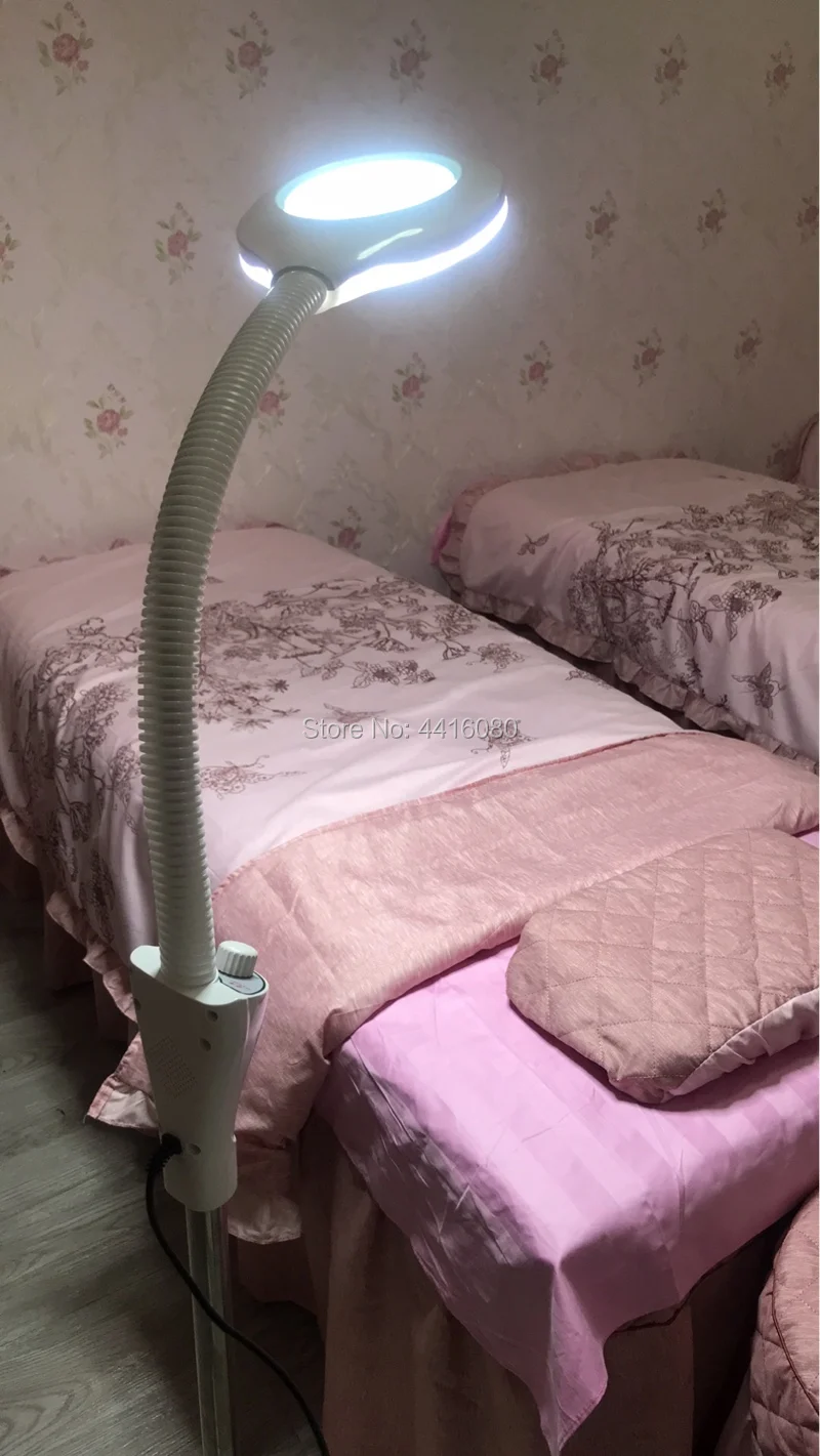 Итальянская салон красоты, специальная лампа с вышивкой, лампа для красоты, светодиодный светильник без теней, увеличительное стекло, красивые ногти, тату, торшеры