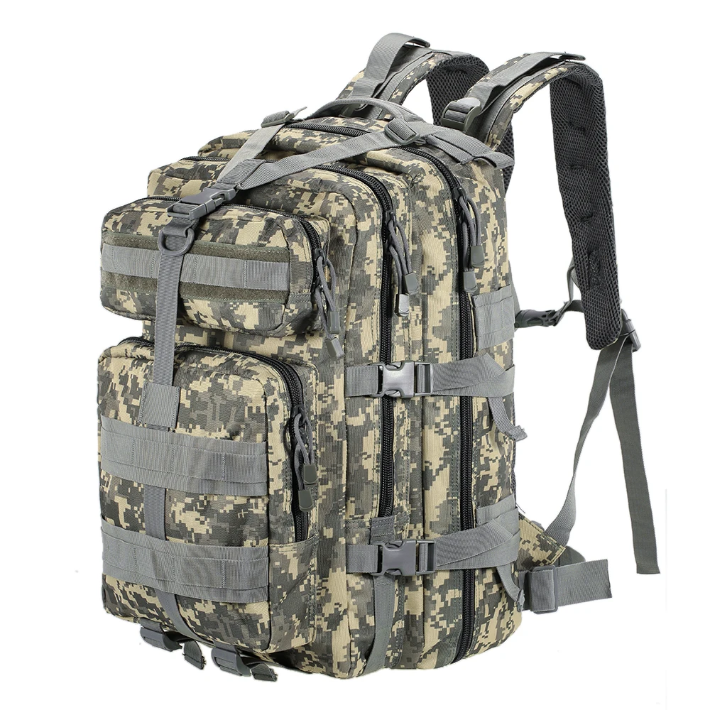 45 литровый многофункциональный военный рюкзак армейский тактический спортивная