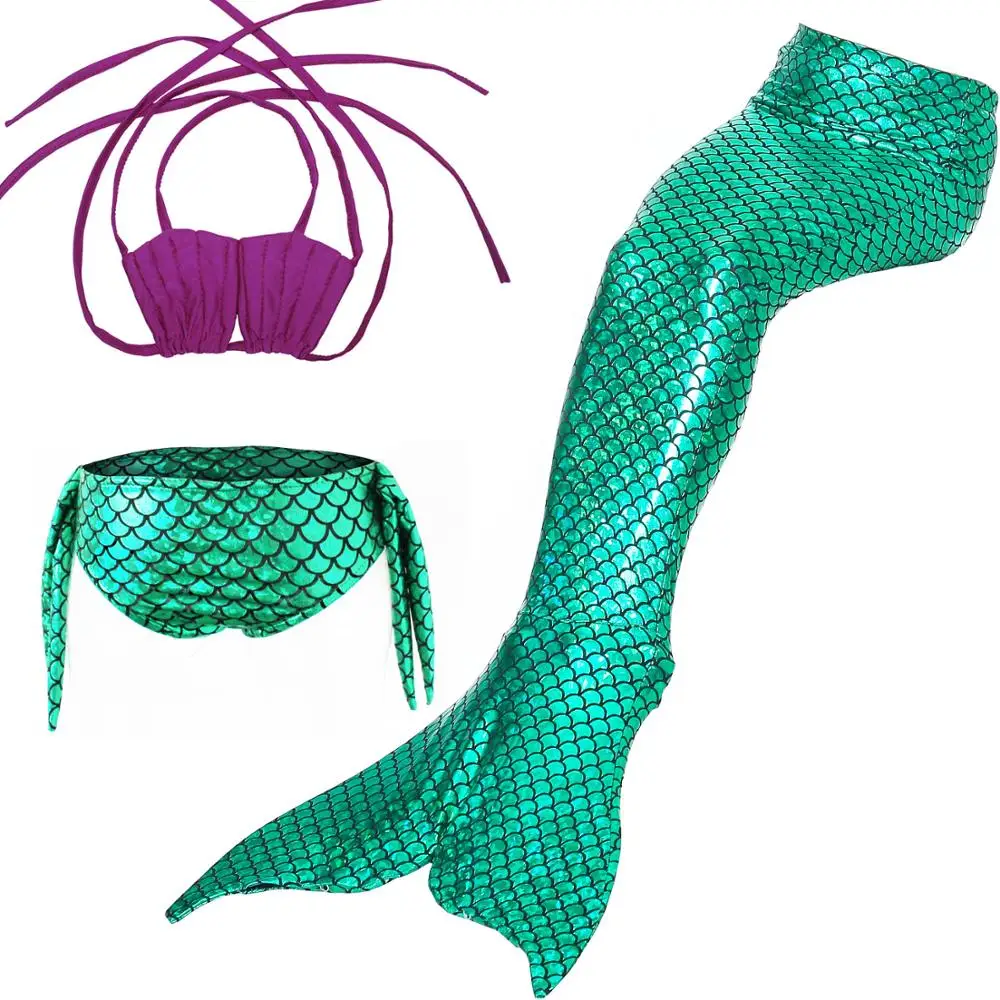 Купальник бикини женский полноразмерный с хвостом русалки|cosplay swimsuit|mermaid tailmermaid