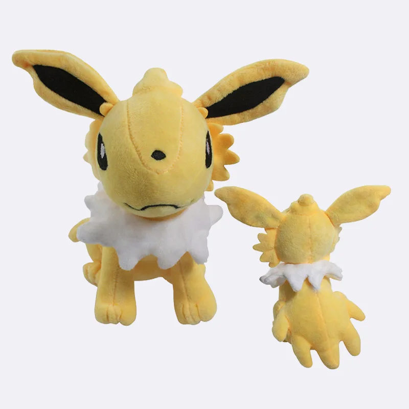 16~ 20 см EEVEE Espeon Peluche Umbreon Jolteon Glaceon Vaporeon Flareon Leafeon Мягкие плюшевые игрушки куклы - Цвет: Sit Jolteon