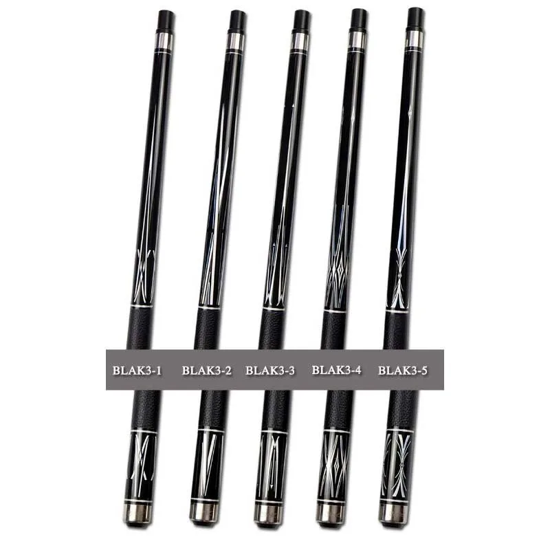 Палка для бассейна BLAK Billiard Cues Stick 13 мм 11 5 9 с удлинителем черного/серебряного цвета
