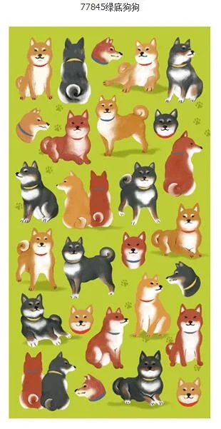 1 шт./лот японская серия Kawaii Cat & Dog friends многофункциональная наклейка/Скрапбукинг