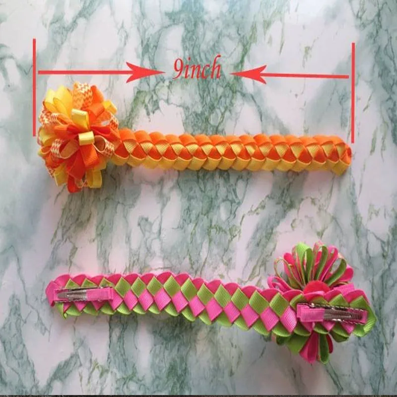 

14 pcs Braid Loopy Puffs Ribbon 2.5 Free Shipping.