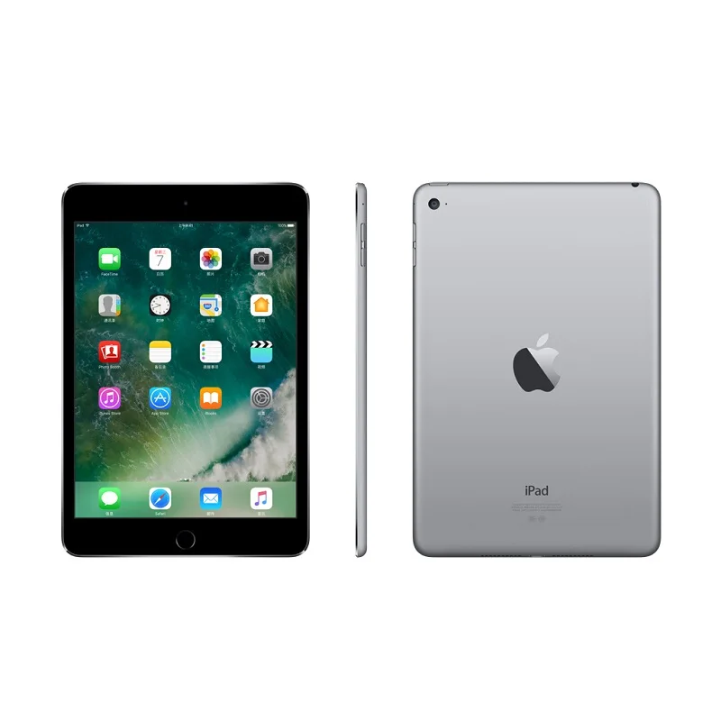 Оригинальный Apple iPad Mini 4 7 9 дюймов Планшеты ПК 128G Wi-Fi retina Дисплей A8 чип два HD камер 10