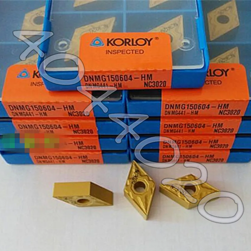 

DNMG150604-HM NC3020 DNMG441-HM NC3020 10 шт./кор. KORLOY Carbide blade