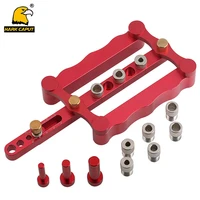 woodworking self centering doweling jig 6810mm wood dowel positioning drill guide kit for puncher locator carpentry tools