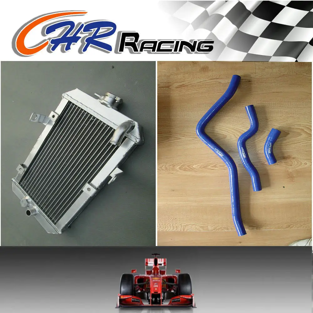 Для 2002-2005 Yamaha 660R/Raptor 660 YFM660R алюминиевый радиатор+ шланг 02 03 04 05