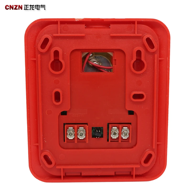 24 V Проводная вспышка, звуковая пожарная сирена