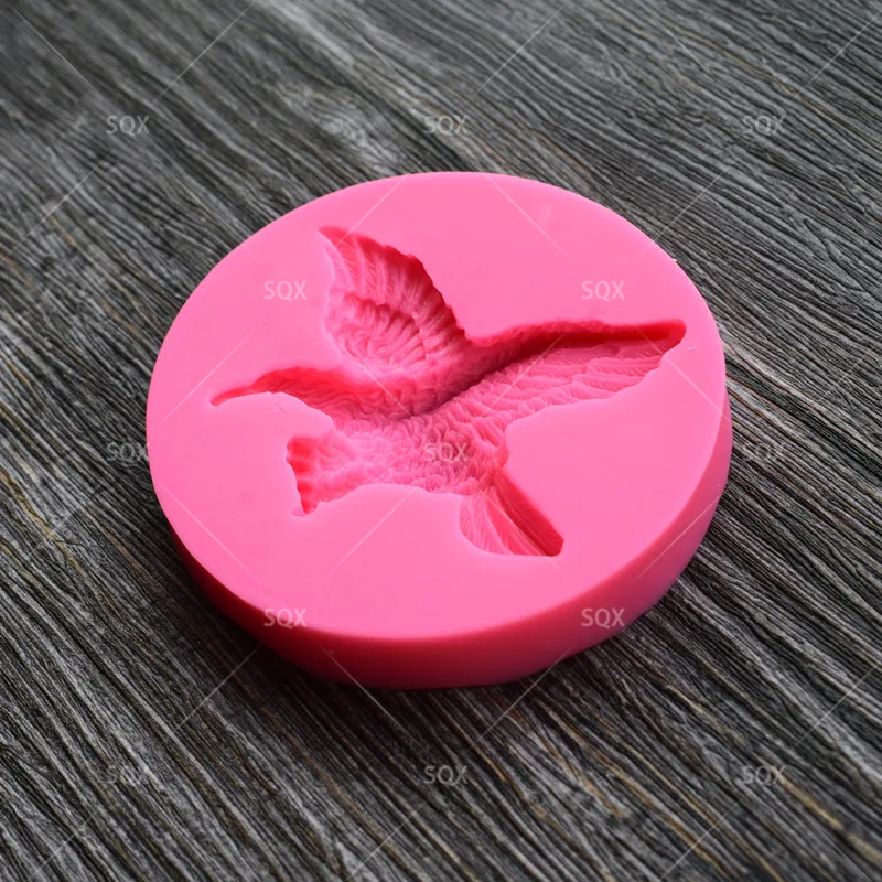 Силиконовая форма в форме орла для помадки инструменты украшения тортов