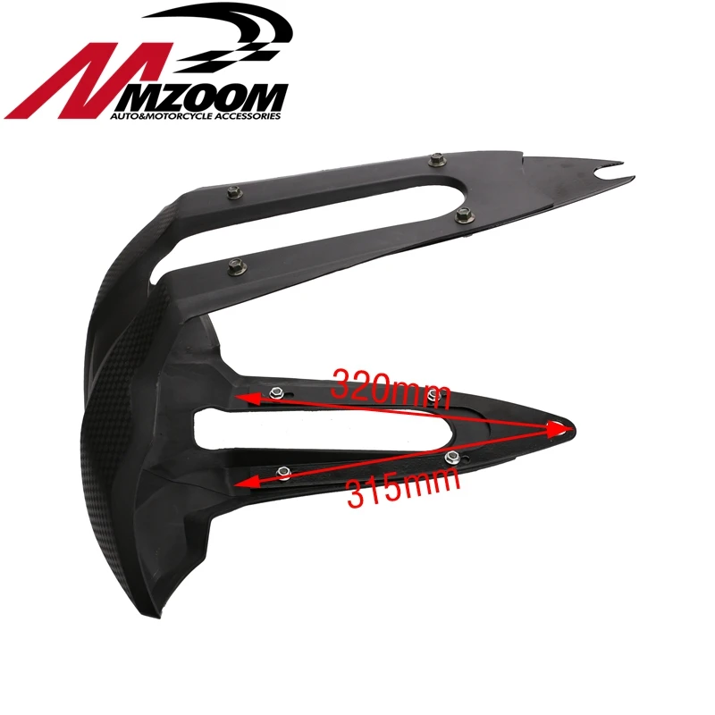 Аксессуары для мотоциклов черное заднее крыло kawasaki z250 cbf190r cb190r cbf190x cbf150 gw250 ybr125|rear
