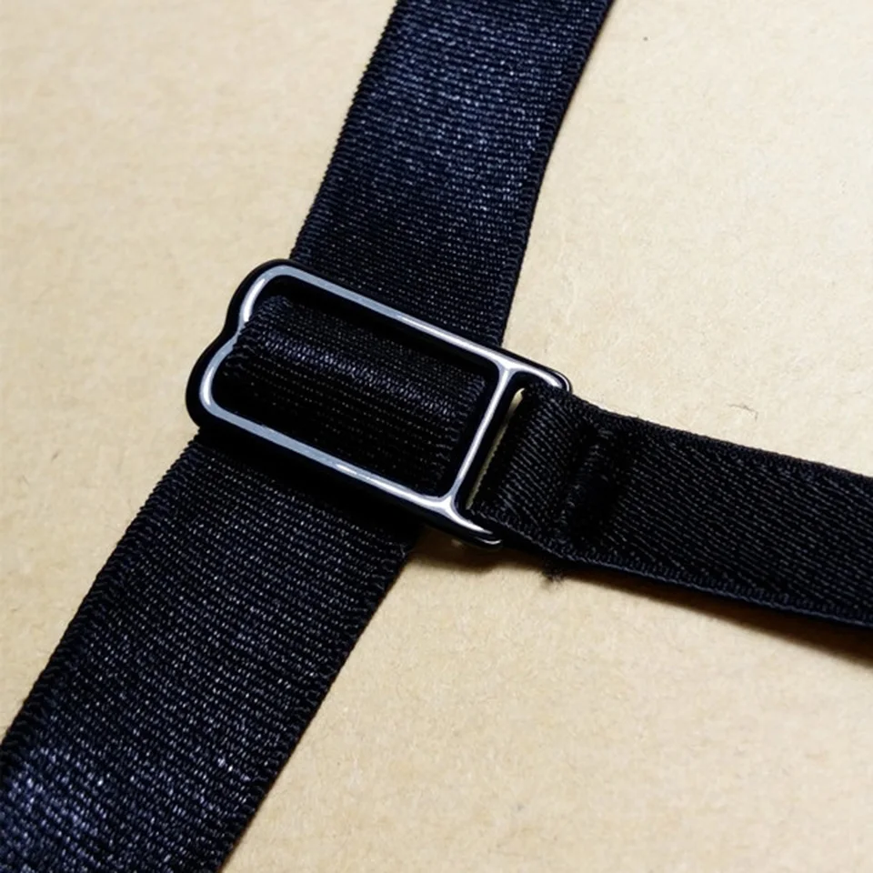 Нескользящий бюстгальтер с ремешками-пряжками Высокоэластичный С нескользящими