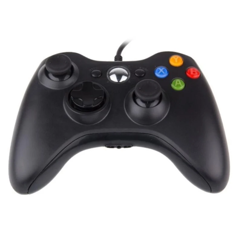 USB проводной геймпад для Xbox 360 контроллер игровой двойной вибрации джойстик для ПК компьютерный контроллер для Windows 7 8 10